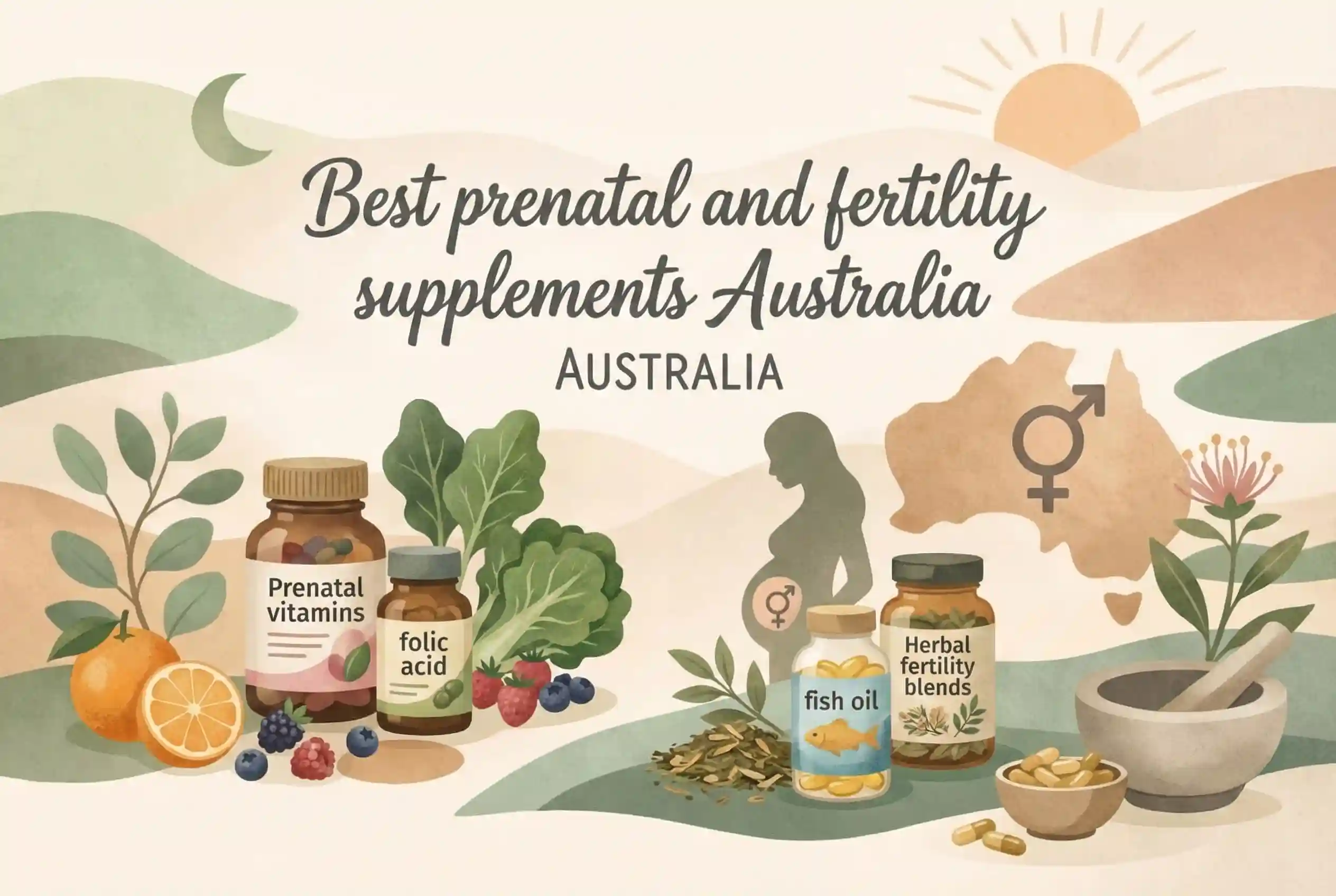 Best Prenatal and Fertility Supplements in Australia